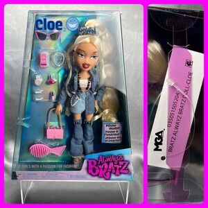 *NEW SEALED Bratz Alwayz Cloe Fashion Doll with 9 Accessories & Poster 2023